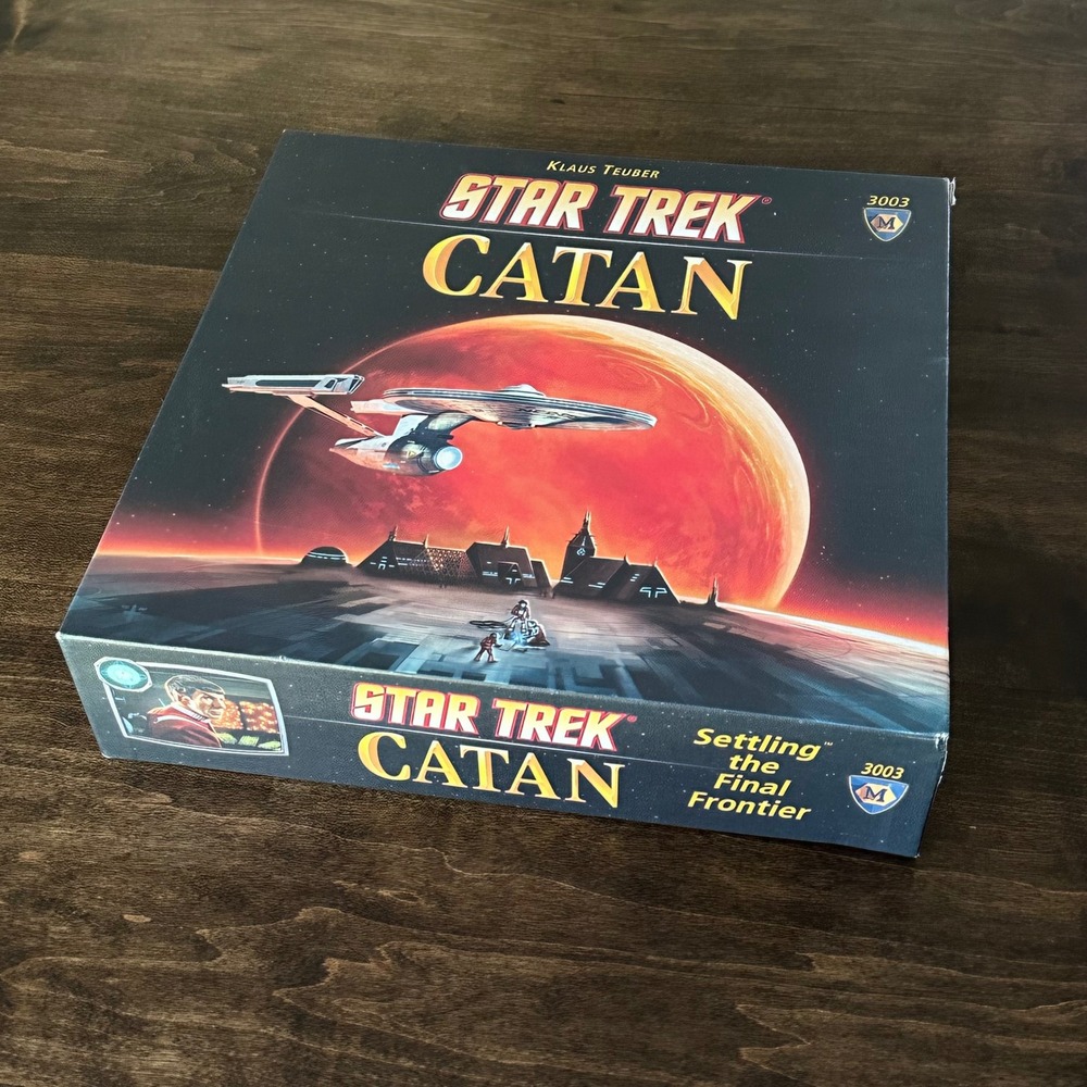 Star Trek Catan Board Game 3003 Sci-Fi Strategy Space Multi-Color Mayfair Games
